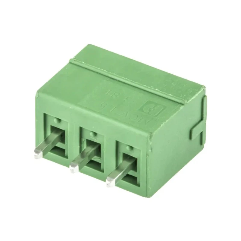 Phoenix Contact Pluggable Terminal Block 3-Contact, 3.81 mm Pitch, 1 Row, 8A Current, 300V Voltage, Polybutylene 1803439