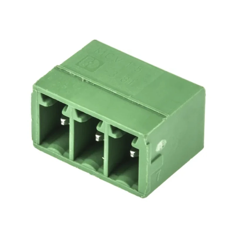 Phoenix Contact Pluggable Terminal Block 3-Contact, 3.81 mm Pitch, 1 Row, 8A Current, 300V Voltage, Polybutylene 1803439