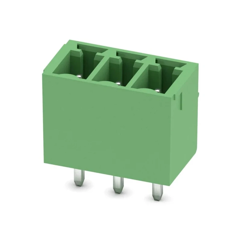 Phoenix Contact Pluggable Terminal Block 3-Contact, 3.81 mm Pitch, 1 Row, 8A Current, 300V Voltage, Polybutylene 1803439