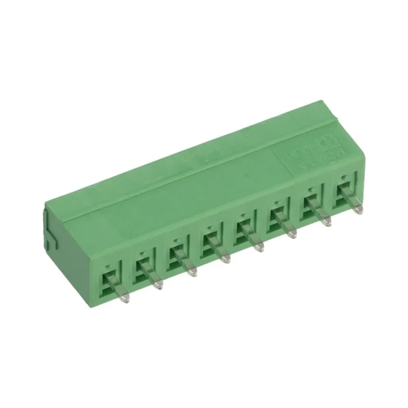 Phoenix Contact Pluggable Terminal Block 8-Contact, 3.81 mm Pitch, 1 Row, Male Connector, 300V, 8A Current 1803484
