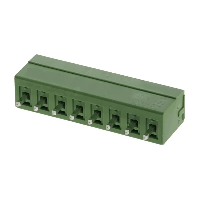 Phoenix Contact Pluggable Terminal Block 8-Contact, 3.81 mm Pitch, 1 Row, Male Connector, 300V, 8A Current 1803484
