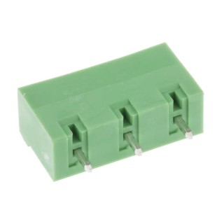Phoenix Contact GMSTBVA 2.5/ 3-G-7.62 Series Pluggable Terminal Block, 3-Contact, 7.62 mm Pitch, 1 Row, 12A Current 1766783