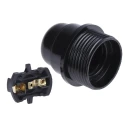 Orbitec LED Lamp Holder E27 Threaded Stud Screw 250V 60W Thermosetting Resin 140065