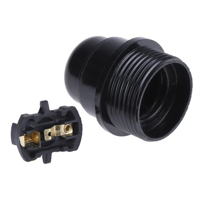 Orbitec LED Lamp Holder E27 Threaded Stud Screw 250V 60W Thermosetting Resin 140065