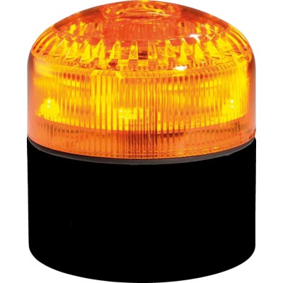 RS PRO Amber Beacon-Sounder Combination 24V LED Siren Base IP65 105dB at 1m IP65