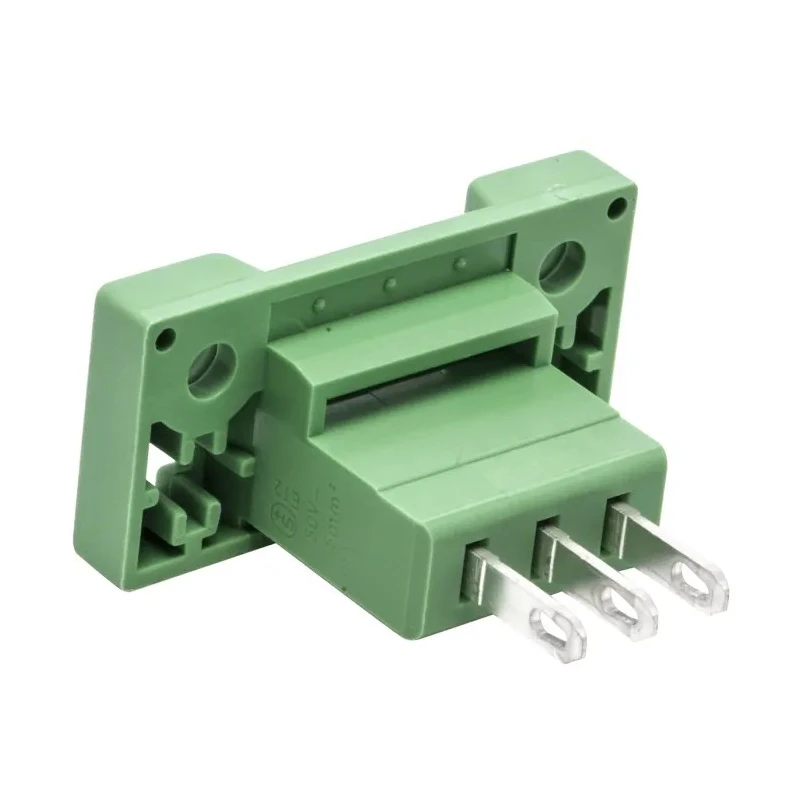 Phoenix Contact Pluggable Terminal Block, CLASSIC COMBICON Series, 3-Contact, 5.08 mm Pitch, 320V, 12A, Nylon 0707251
