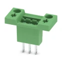 Phoenix Contact Pluggable Terminal Block, CLASSIC COMBICON Series, 3-Contact, 5.08 mm Pitch, 320V, 12A, Nylon 0707251