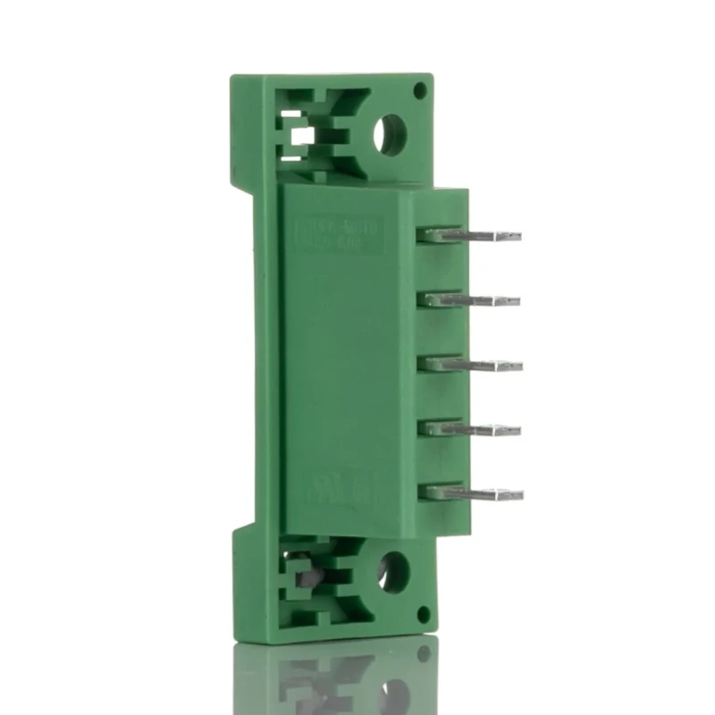 Phoenix Contact Pluggable Terminal Block 5-Contact 5.08 mm Pitch 320V 12A Polyamide Housing Model 0707277