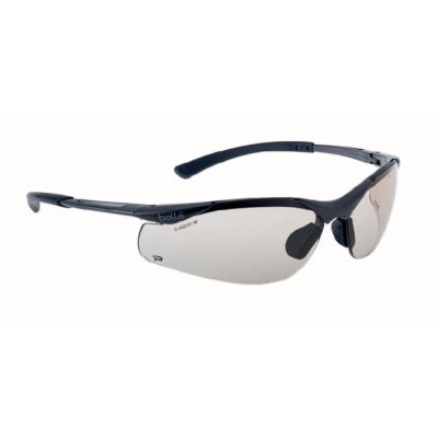Bolle Safety CONTOUR II Safety Glasses Chemical Resistant Cold Resistant Anti-Scratch Anti-Fog Coating PSSCONT-C10
