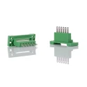 Phoenix Contact COMBICON Control Series Pluggable Terminal Block, 6-Contact, 5.08 mm Pitch, 1 Row, Nylon Housing 0707280