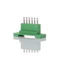 Phoenix Contact COMBICON Control Series Pluggable Terminal Block, 6-Contact, 5.08 mm Pitch, 1 Row, Nylon Housing 0707280