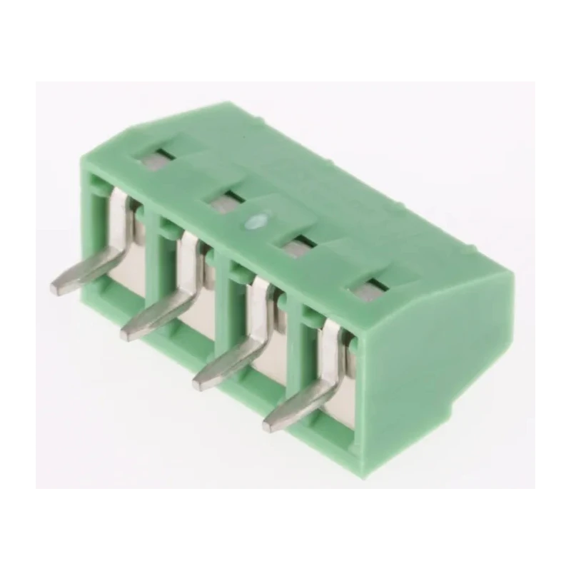 Phoenix Contact MKDS 1/4-3.81 Series PCB Terminal Block, 4-Contact, 3.81 mm Pitch, Through Hole, Vertical Screw 1727036