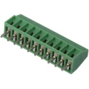 Phoenix Contact MPT 0.5/10-2.54 Series Straight PCB Terminal Block, 10 Contacts, 2.54 mm Pitch, 160V, 6A 1725737