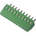 Phoenix Contact MPT 0.5/10-2.54 Series Straight PCB Terminal Block, 10 Contacts, 2.54 mm Pitch, 160V, 6A 1725737