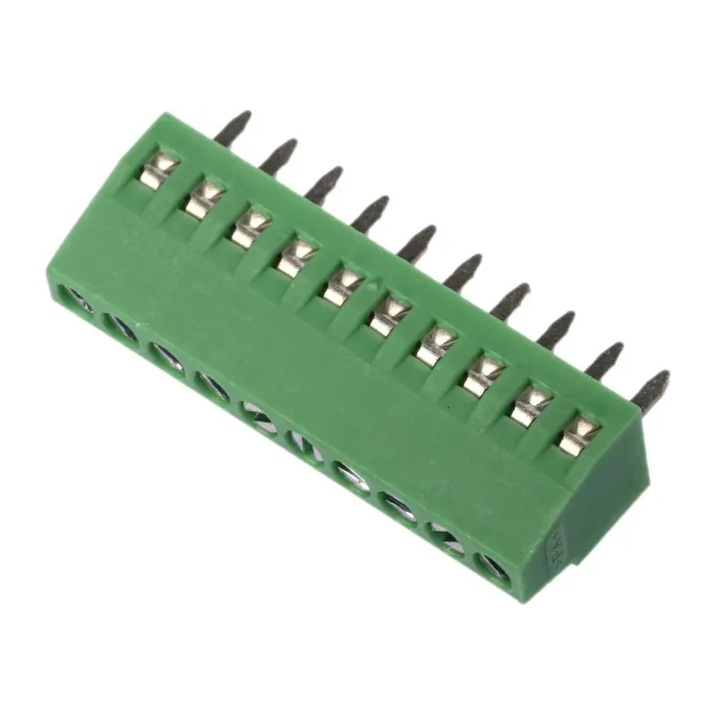 Phoenix Contact MPT 0.5/10-2.54 Series Straight PCB Terminal Block, 10 Contacts, 2.54 mm Pitch, 160V, 6A 1725737