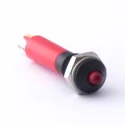 CML Innovative Technologies LED Panel Indicator Red 6 mm Mount Hole Tab Termination IP40 12V 19021253