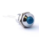 CML Innovative Technologies LED Prominent Panel Indicator Blue 8 mm Mount Hole, Lead Terminal 19040007