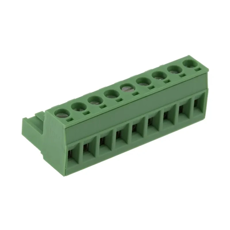 Phoenix Contact MSTB 2.5/9-ST-5.08 Series Pluggable Terminal Block, 9-Contact, 5.08 mm Pitch, 1 Row, Polyamide 1757080