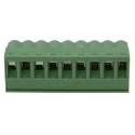Phoenix Contact MSTB 2.5/9-ST-5.08 Series Pluggable Terminal Block, 9-Contact, 5.08 mm Pitch, 1 Row, Polyamide 1757080