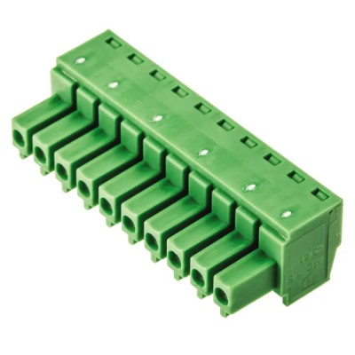 Phoenix Contact MC 1.5/10-ST-3.81 Series Pluggable Terminal Block 10-Contact 3.81 mm Pitch 1 Row 160V 8A 1803659