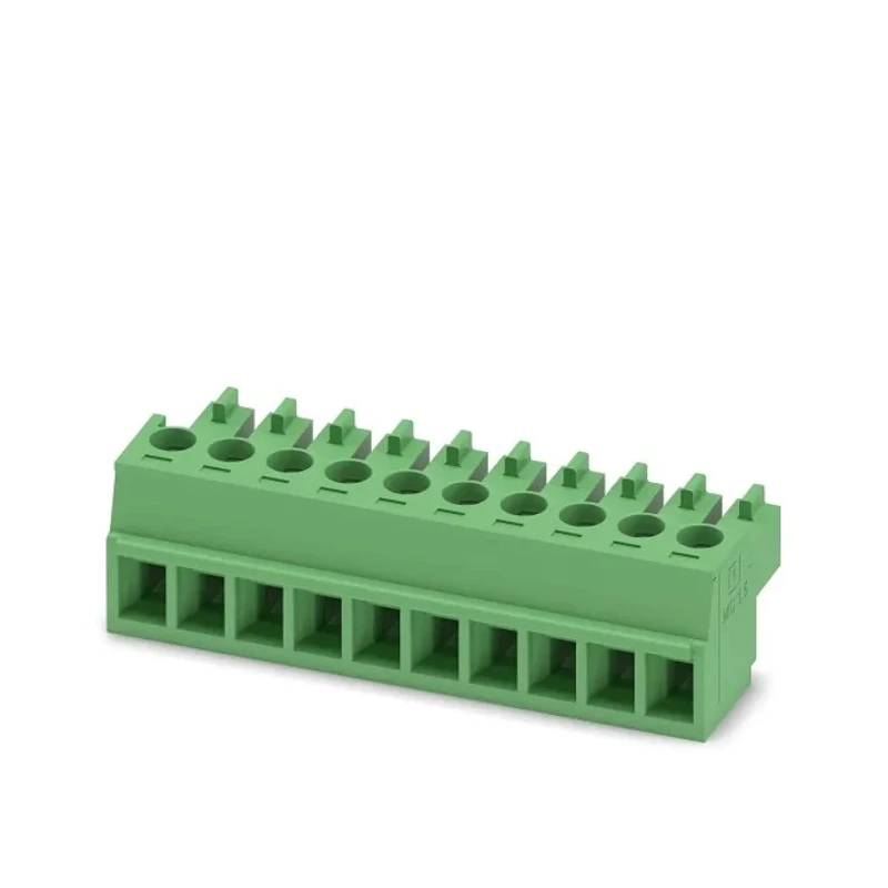 Phoenix Contact MC 1.5/10-ST-3.81 Series Pluggable Terminal Block 10-Contact 3.81 mm Pitch 1 Row 160V 8A 1803659