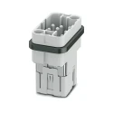 Phoenix Contact HC-COM Series Heavy Duty Power Connector Insert, 8-Contact, 3 Row, 320 V 1079553