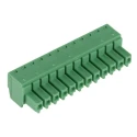 Phoenix Contact Pluggable Terminal Block MC 1.5/12-ST-3.81 Series, 12-Contact, 3.81 mm Pitch, 8A Current, 1 Row 1803675