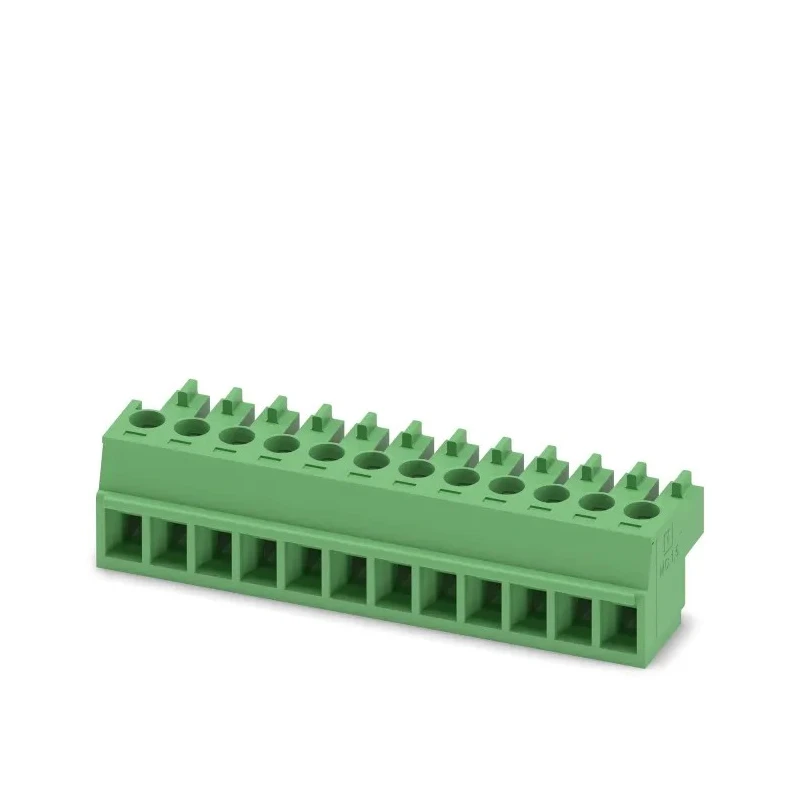 Phoenix Contact Pluggable Terminal Block MC 1.5/12-ST-3.81 Series, 12-Contact, 3.81 mm Pitch, 8A Current, 1 Row 1803675