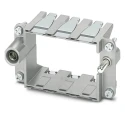 Phoenix Contact RS-K10D Series Heavy Duty Power Connector Accessory, 1 Row, Silver, Model 1182089