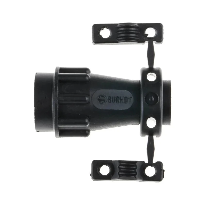 Souriau Sunbank by Eaton Circular Connector Backshell, UTGSize 10 Straight, Plastic Housing, Black, 40mm Length UTG10AC