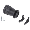 Souriau Sunbank by Eaton Black Strain Relief Clip for use with Boardmount Connectors UTG18AC