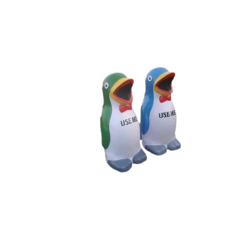 parth-frp-coloured-penguin-shaped-dustbin-27766