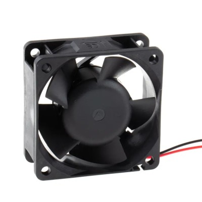 Sunon PMD Series Axial Fan 12V DC 5.4W 68m³/h Airflow 60mm x 60mm x 25mm PMD1206PTVX-A.U.GN