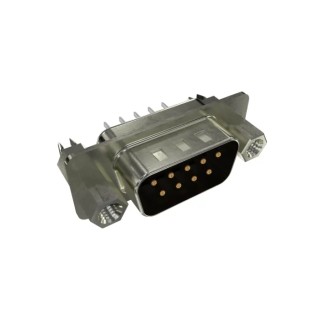 Amphenol Communications Solutions SD 9 Way Straight D-Sub Connector Female 250V 3A Thermoplastic Housing L717SDEH09POL2RM8
