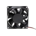 Sunon PMD Series High Pressure 24V DC Axial Fan 143 m³/h Air Flow 9.6 W Power 400 mA Current 80x80x38 mm PMD2408PMB1-A(2).GN