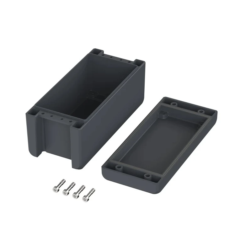 Bopla General Purpose Aluminium Enclosure Bocube Alu Series IP66 IP68 IP69 IK09 90 mm x 86 mm x 199 mm 00164134