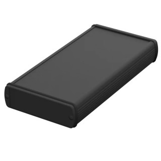 Bopla Aluminium General Purpose Enclosure Black Lid IP65 32 mm x 32 mm x 106 mm 84106200.HMT1 ABPH 1000-0200
