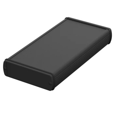 Bopla Aluminium General Purpose Enclosure Black Lid IP65 32 mm x 32 mm x 106 mm 84106200.HMT1 ABPH 1000-0200