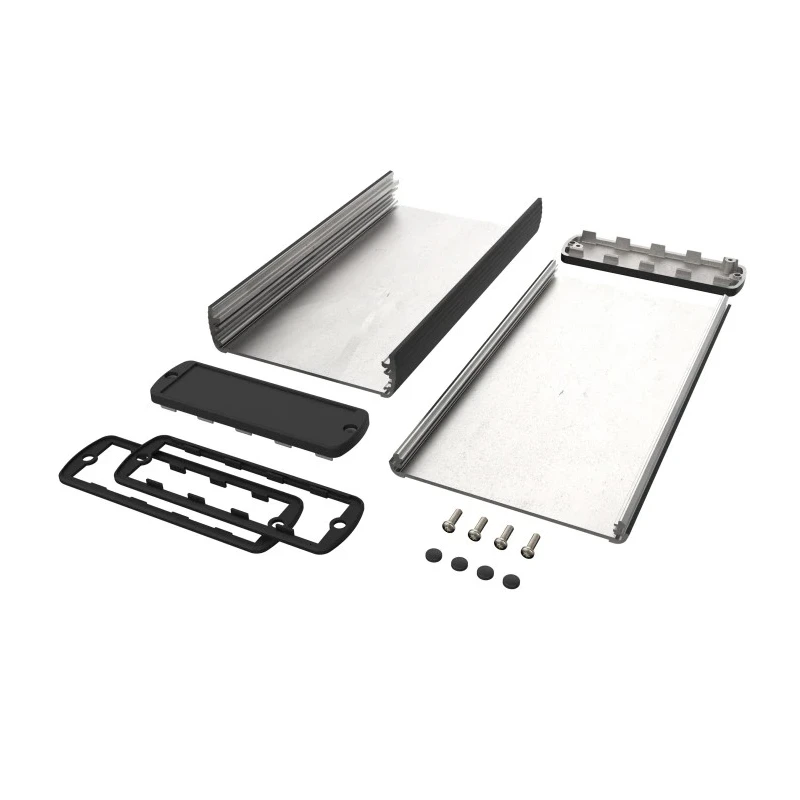 Bopla Aluminium General Purpose Enclosure Black Lid IP65 32 mm x 32 mm x 106 mm 84106200.HMT1 ABPH 1000-0200