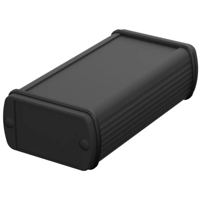 Bopla Aluminium Black Lid General Purpose Enclosure IP65 32 mm x 57 mm x 32 mm 84066100.HMT1 ABPH 600-0100