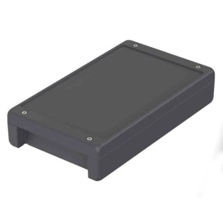 Bopla Bocube Alu Series Aluminium General Purpose Enclosure with Grey Lid, IP66 IP68 IP69 Protection, IK09 Impact 00166324