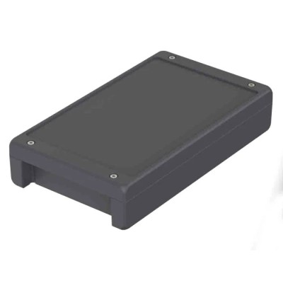 Bopla Bocube Alu Series Aluminium General Purpose Enclosure with Grey Lid, IP66 IP68 IP69 Protection, IK09 Impact 00166324
