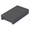 Bopla Bocube Alu Series Aluminium General Purpose Enclosure with Grey Lid, IP66 IP68 IP69 Protection, IK09 Impact 00166324