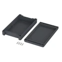 Bopla Bocube Alu Series Aluminium General Purpose Enclosure with Grey Lid, IP66 IP68 IP69 Protection, IK09 Impact 00166324