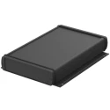 Bopla Aluminium General Purpose Enclosure IP65 Flanged Black Lid 34mm x 138mm x 34mm 84313200.HMT1 ABPH 1300-0200 WL