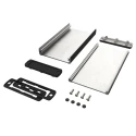 Bopla Aluminium General Purpose Enclosure Alubos (Set) Series Black Lid IP65 22 mm x 82 mm x 150 84826150.HMT1 ABPH 820-0150