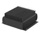 Bopla Aluminium General Purpose Enclosure Flanged Alubos Series Black Lid IP65 32 mm x 106 84410100.HMT1 ABPH 1000-0100 KWL