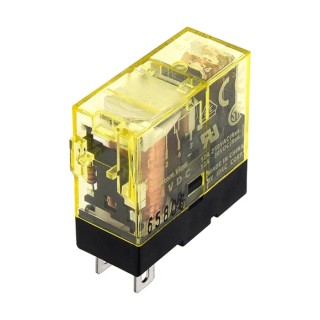Idec Power Relay 24V dc Coil, 12A Switching Current, SPDT Plug-In Terminal RJ Series RJ1S-CLD-D24