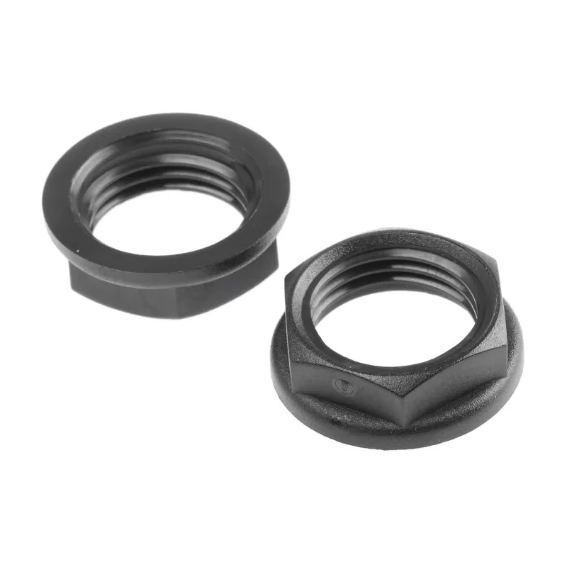 RS PRO Black Polyamide 6 Cable Gland Locknut, M16 Thread 127-259