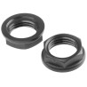 RS PRO Black Polyamide 6 Cable Gland Locknut, M16 Thread 127-259
